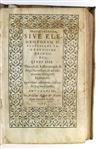 LAW JUSTINIAN I, Emperor. Institutionum . . . libri IIII [with Enchiridion titulorum aliquot juris]. 1566